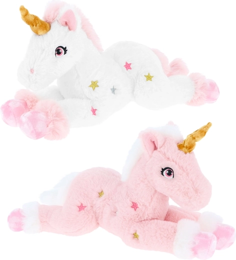 Plush Unicorn Pink 35 cm