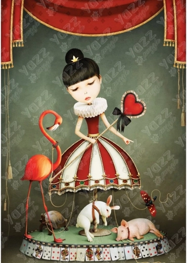 Carousel Girl Puzzle 1000 Pieces