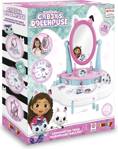 12 piederumi ar Gabby’s Dollhouse motīvu