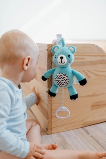 Nomierinoša šūpuļdziesma, pavelkot aukliņu