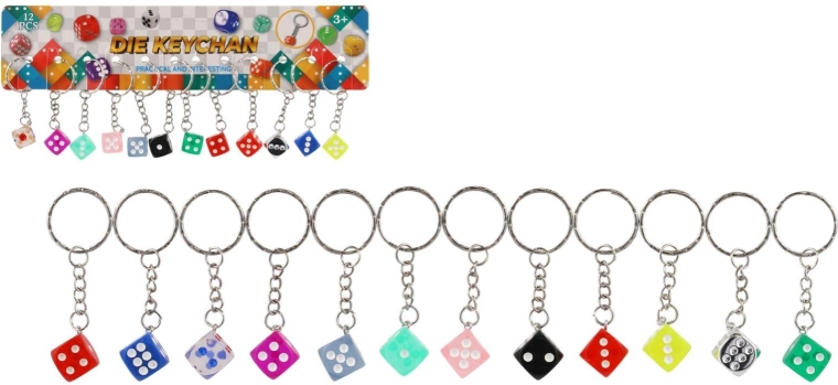 Keychain – Dice 7 cm