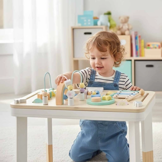 Atbalsta smalko motoriku un loģisko domāšanu