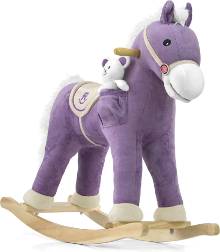 Milly Mally šūpojamais zirdziņš Pony violets - 1 gab.