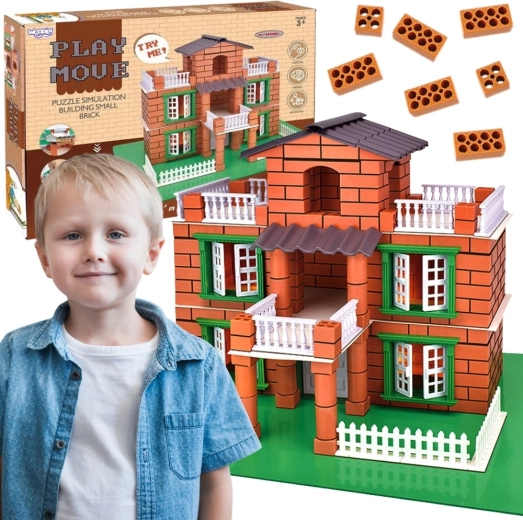 Woopie Brick Building Set – Villa, 357 Pieces
