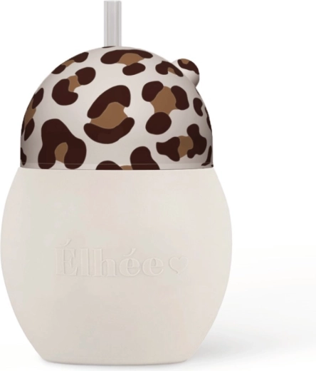 Élhée learning cup with straw Coconut 240 ml Graouu