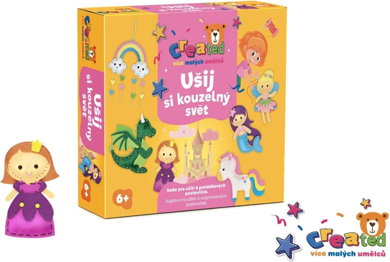Creativity in a Box Sew a Magical Fairy‑Tale World – Felt Sewing Craft Kit