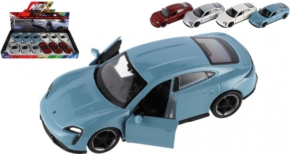 Porsche Taycan Turbo S auto modelis 12 cm