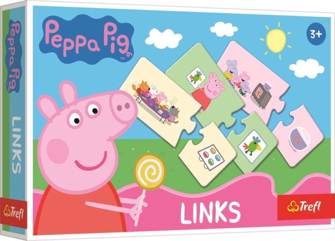 Puzles spēle Cūciņa Pepa 14 pāri