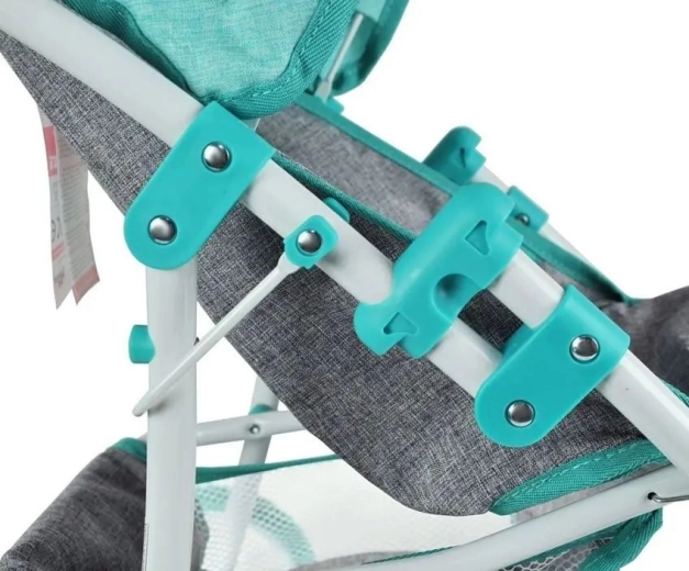 Folding metal frame