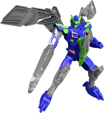 Transformējošs robots auto-karotājs