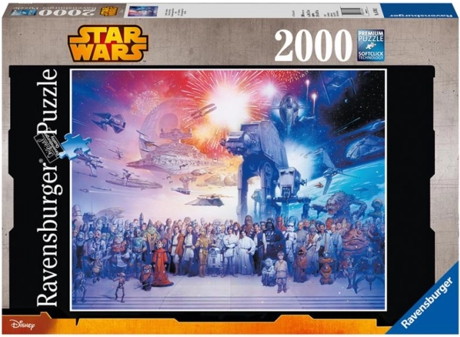 Ravensburger puzle Star Wars kosmoss 2000 gabali