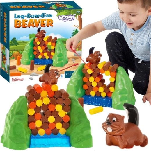 WOOPIE Falling Beaver Dam Board Game