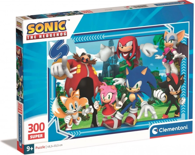 Puzle 300 gab. Super Sonic CLEMENTONI