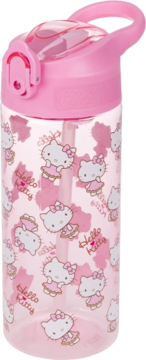 Tritāna dzeramā pudele ar salmiņu Hello Kitty Sweet Leopard 500 ml BAAGL