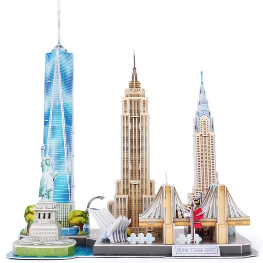 Ikoniskie Ņujorkas apskates objekti vienā modelī