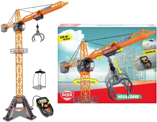 Mega celtnis ar tālvadību 120 cm Dickie Toys