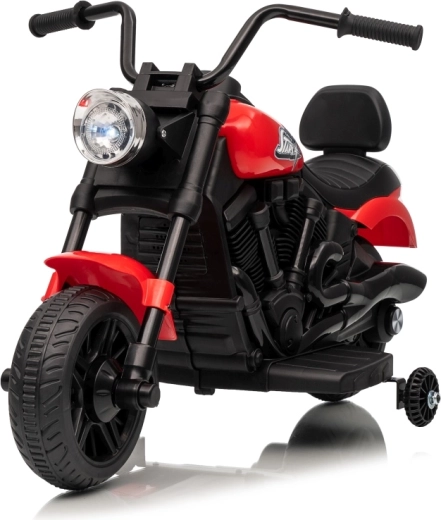 Bērnu elektriskais motocikls STAR – sarkans