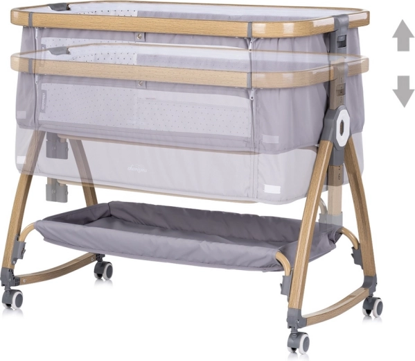 2-in-1 bedside crib – baby always close by