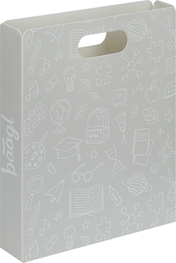 BAAGL plastmasas mapes skolas burtnīcām School