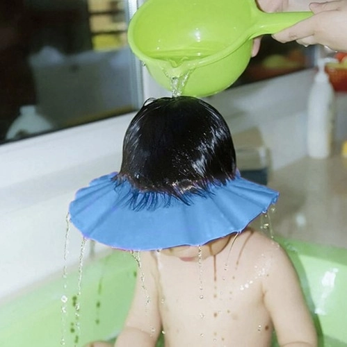 Eye protection when rinsing
