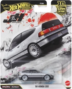 Hot Wheels premium klases metāla modelis Car Culture – 1988 Honda CRX