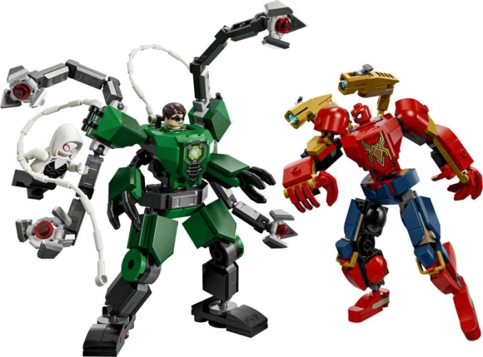 Two fully poseable mechs for action-packed battles