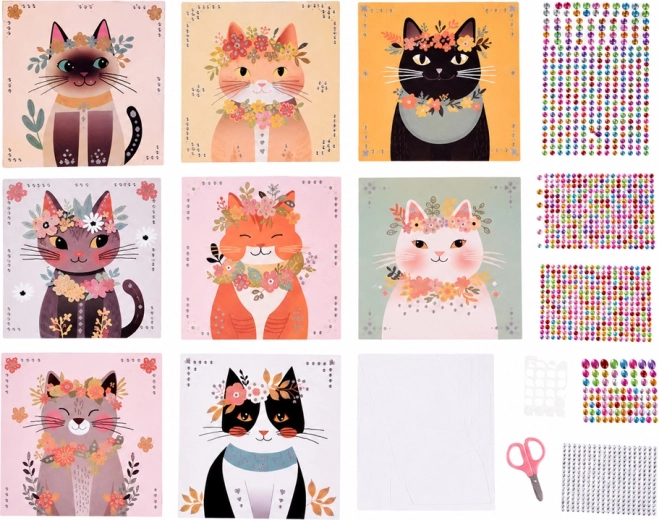 8 kitten pictures for step-by-step creating