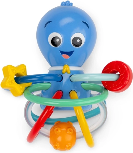 Baby Einstein Opus Shake & Soothe graužamā rotaļlieta un grabulis, 0 mēn.+