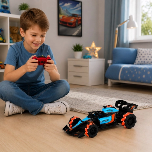 4WD piedziņa, gaismas efekti un uzlāde caur USB
