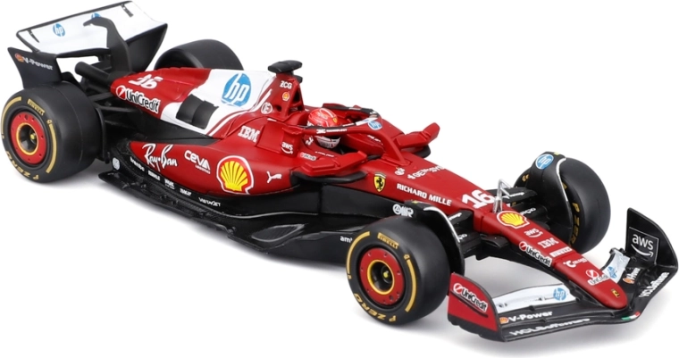 Precīzas Ferrari SF-25 (2025) automobiļa detaļas