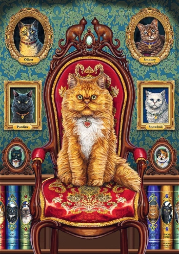Trefl Puzzle Premium Plus Magic Collection: Kaķu mānija 1000 detaļas