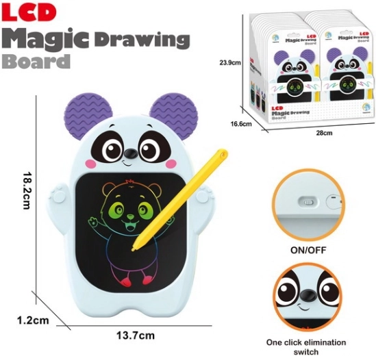 Zīmēšanas LCD planšete panda 18,2 × 13,7 cm