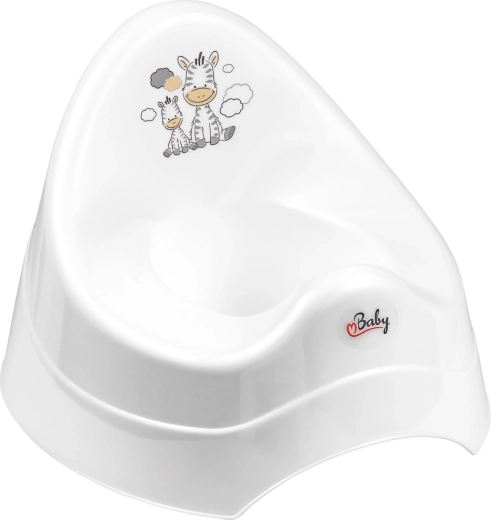 Maltex naktspodiņš ar mūziku Zebra, balts
