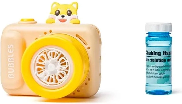 Bubble solution included