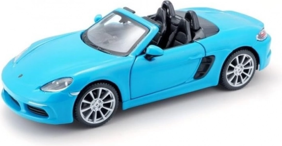 Porsche 718 Boxster 1:24 zilais modelis BBurago