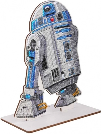 Dimantu mozaīka XL Star Wars: R2-D2