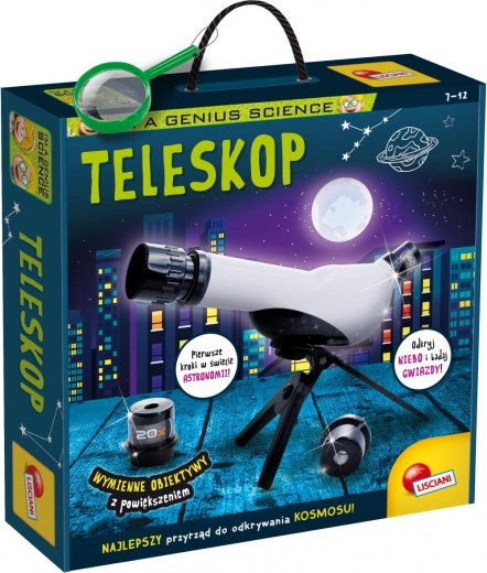 Teleskops I’M A GENIUS jaunajiem astronomiem