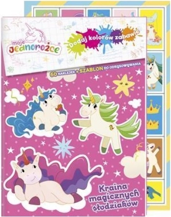 My Unicorns – coloring book with stickers