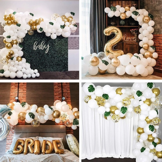 Decorative leaf elements