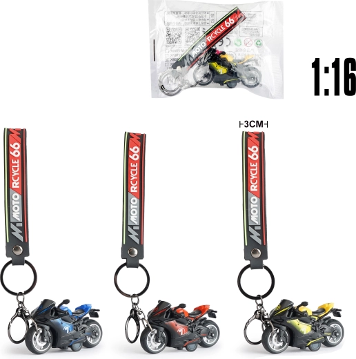 Atslēgu piekariņš ar metāla DUCATI motocikla modeli 1:16