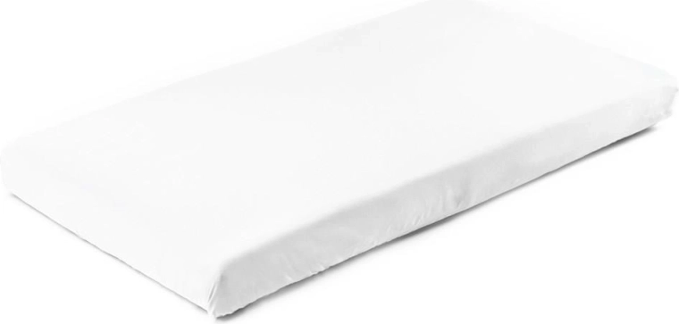 New Baby Terry Fitted Sheet for Children's Bed 160 × 80 cm White