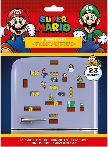 Super Mario magnētu komplekts