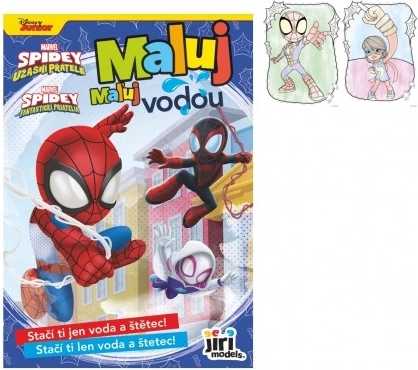 Watercoloring Book A5 SPIDEY 15 × 21 cm