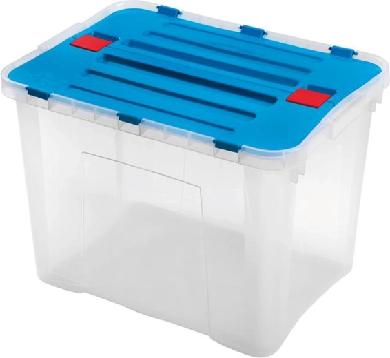 HEIDRUN Dragon Plastic Storage Box with Lid 42 l