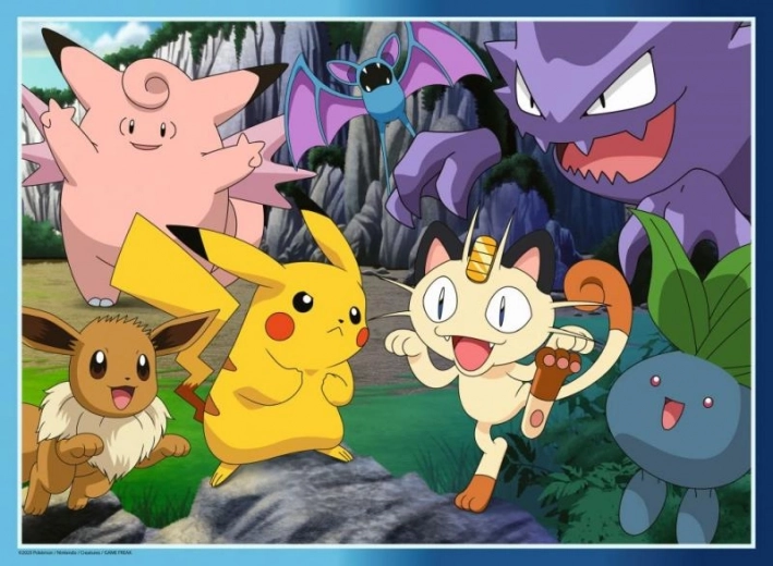 Puzle Ravensburger Pokémonu pasaule 300 detaļas