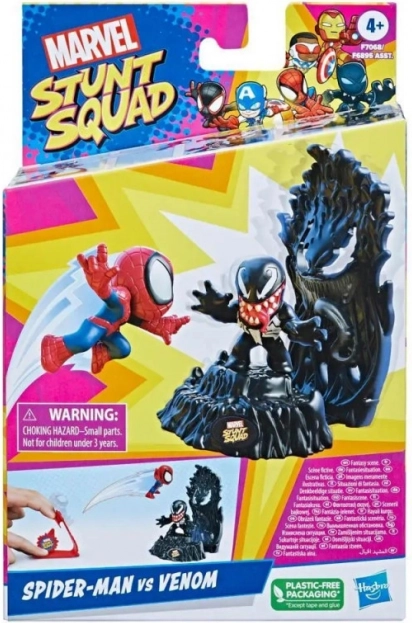 Marvel Stunt Squad: Spider-Man vs Venom – darbības komplekts ar izšāvēju