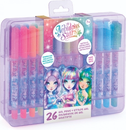 Nebulous Stars gel pens – set of 26 pcs