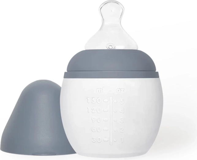 ÉLHÉE pret kolikām paredzēta zīdaiņu pudele 150 ml blue grey - 1 gab.