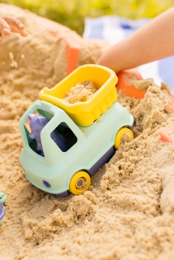 For the sandbox, the garden, and the water