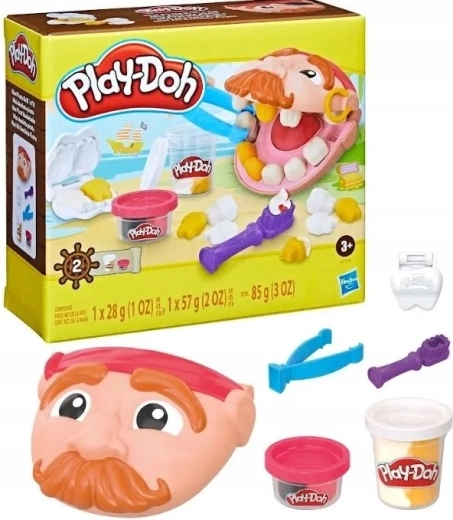 Play-Doh mini zobārsts – radošs komplekts mazajiem dakteriem